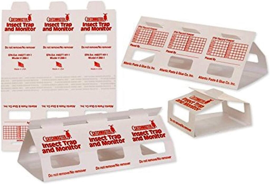 Catchmaster 288i insect trap and monitor with foldable tunnel design for crawling insects