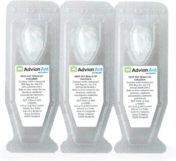Advion Ant Gel Stations in blister packs for ant control